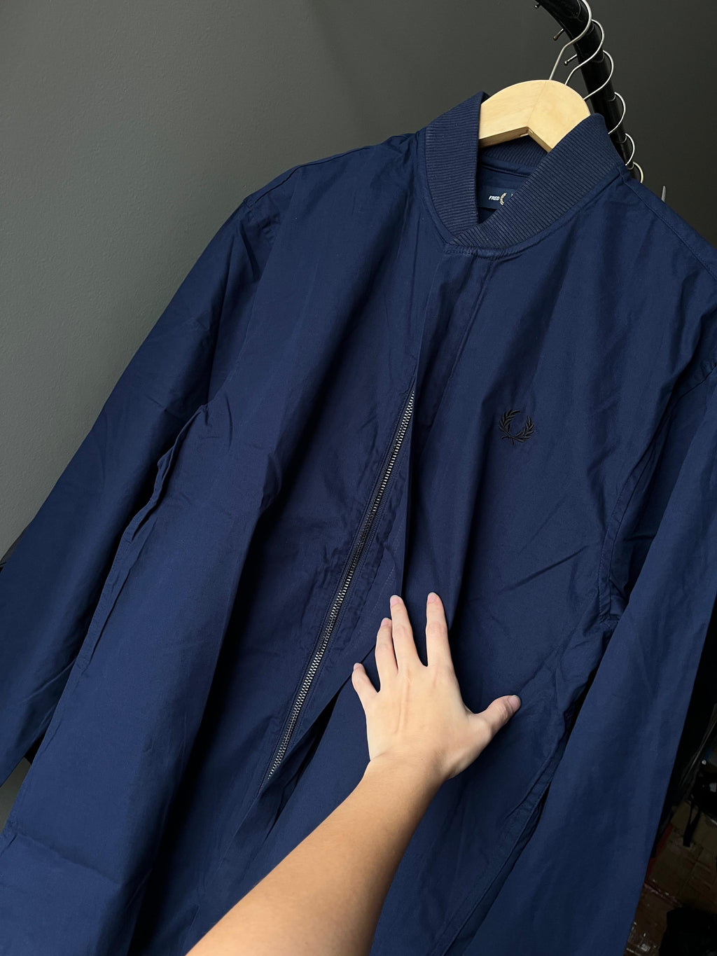 Fred Perry Bomber Shirt M7563/266