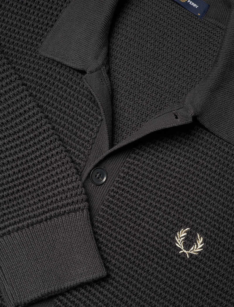 Fred Perry Cardigan Knit Jaket Jacket Outwear Cowo K8566/297