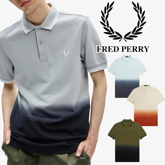 Fred Perry Ombre Twin Tipped Polo Shirt M5674/181