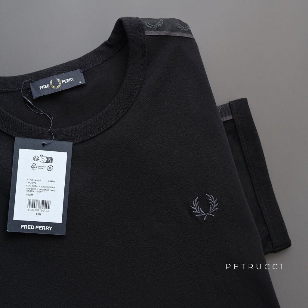Fred Perry Contrast Tape Ringer T Shirt M4613/U73