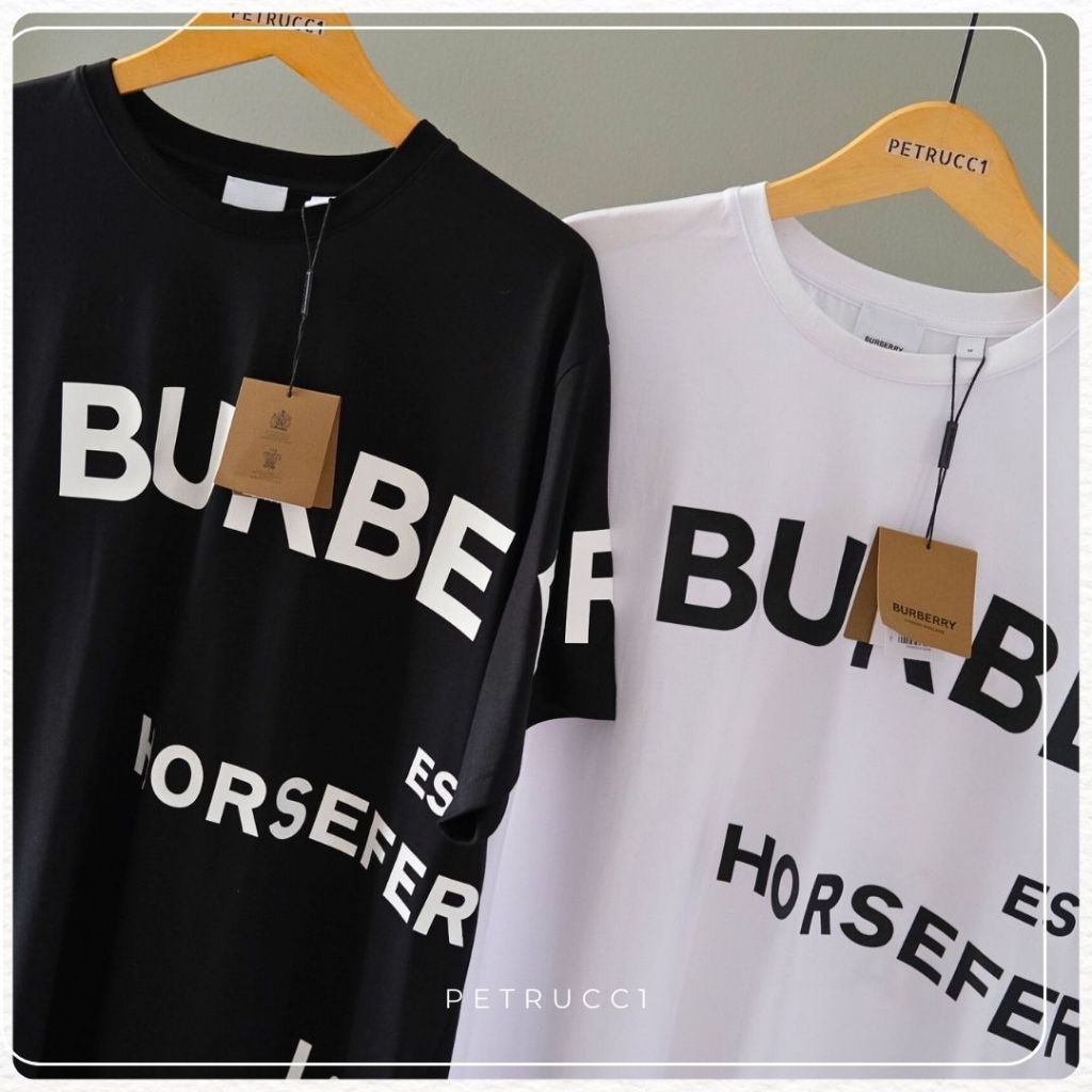 BURBERRY Horseferry Print Oversized T-shirt 8040694