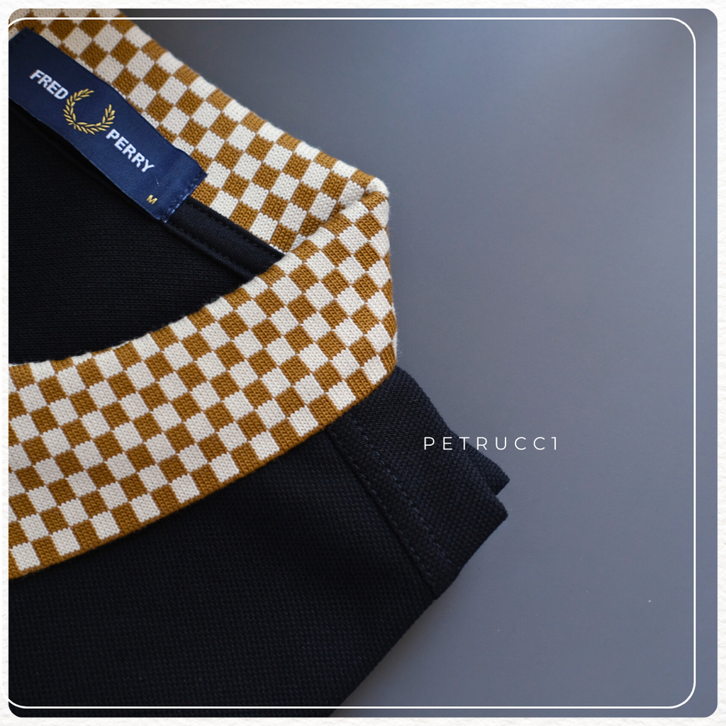 Fred Perry Checquered Collar Polo M6586/102