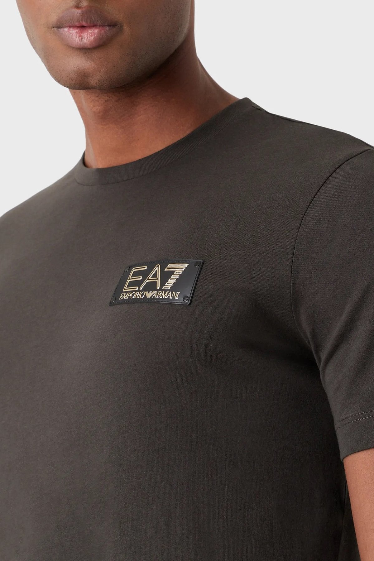 EMPORIO ARMANI EA7 Gold Label Short Sleeve T Shirt  3RPT19 PJM9Z