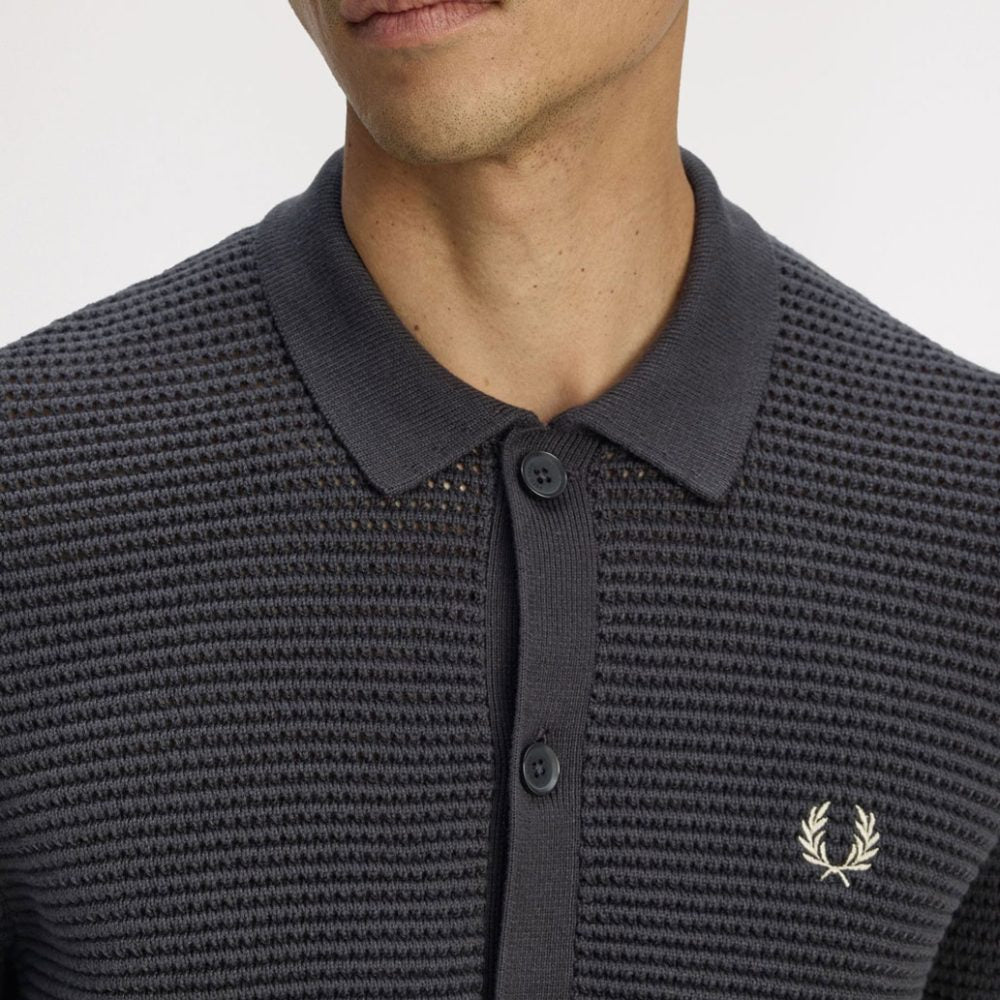 Fred Perry Cardigan Knit Jaket Jacket Outwear Cowo K8566/297