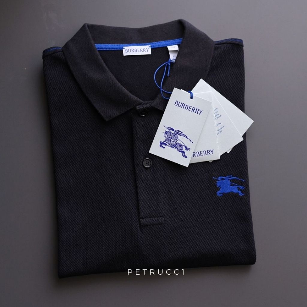 Burberry Kaos Polo SHIRT Man Kerah Pria Cowo 80849371