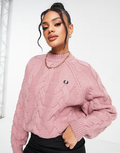 Fred Perry Women Cable Knit Jumper K4118/P94