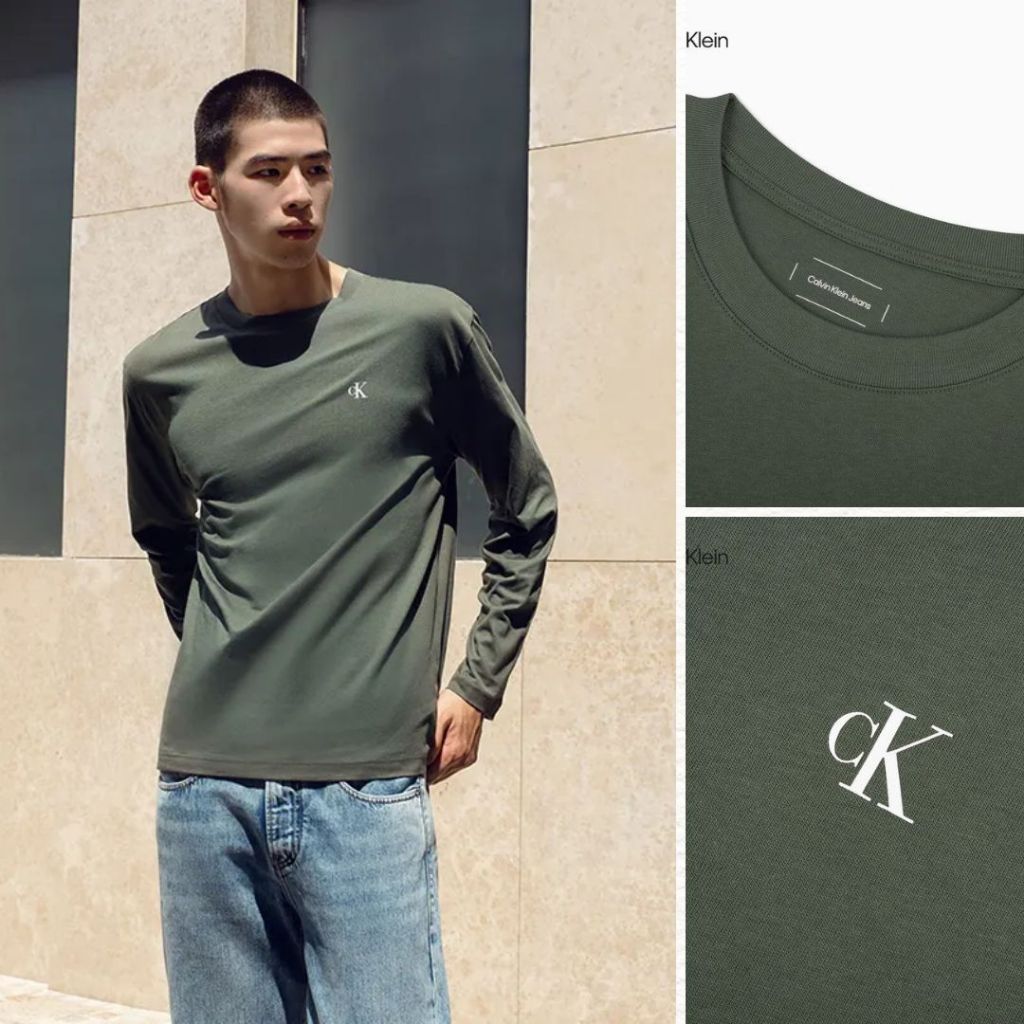 CALVIN KLEIN Long Sleeve Logo Relax T Shirt  J326901
