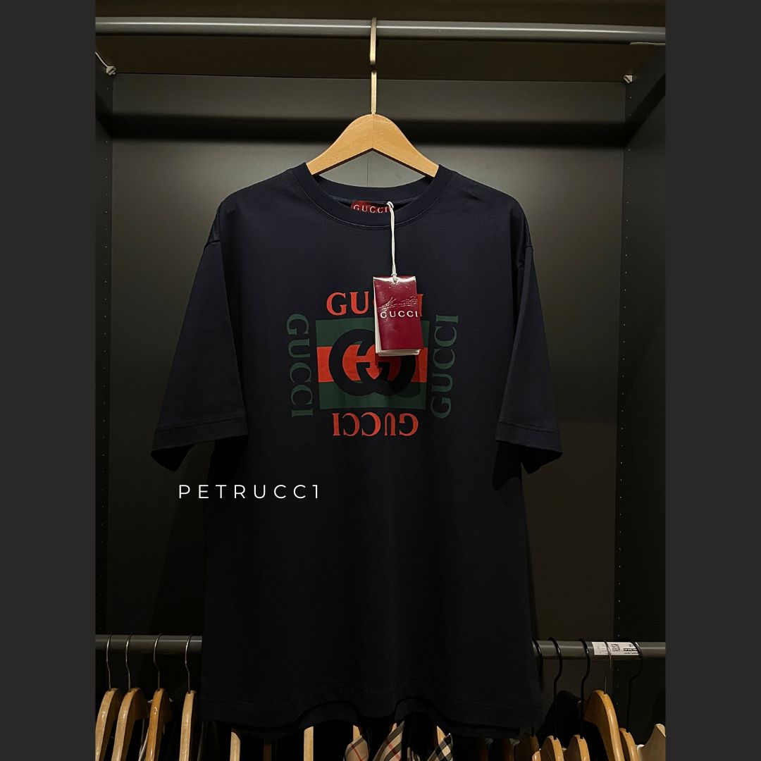 GUCCI Printed Cotton Jersey T Shirt ‎784361 XJGKA 4735