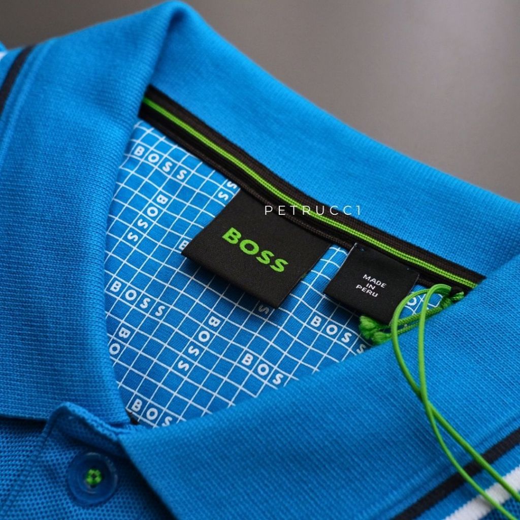 BOSS Polo shirt in cotton-blend piqué with S.Café PADDY PRO 50249000