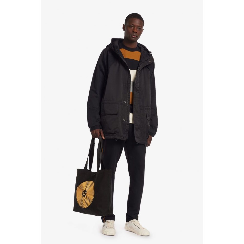 Fred Perry DISC GRAPHIC TOTE BAG L3243