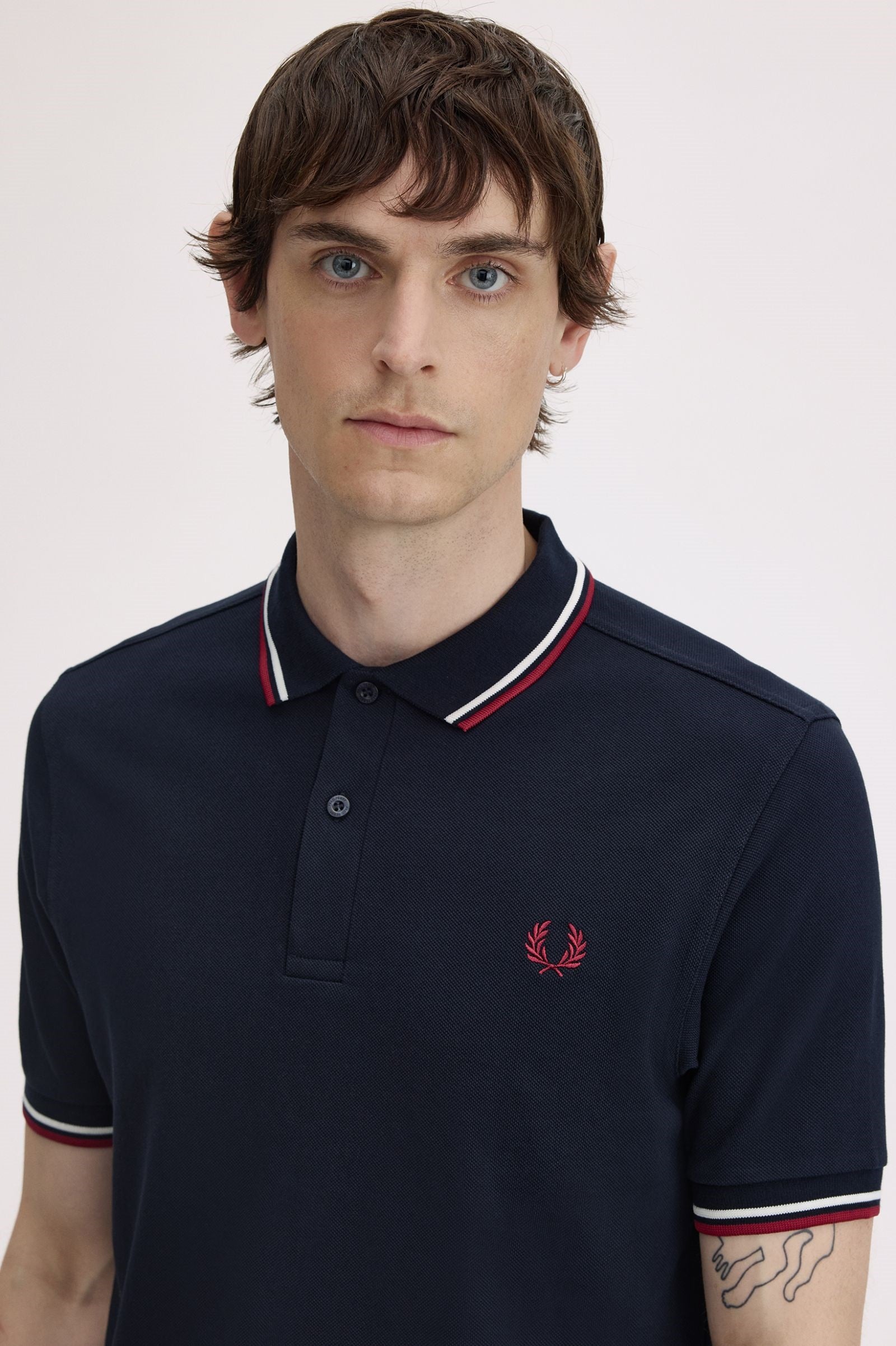 Fred Perry The Twin Tipped Polo Shirt M3600/T55