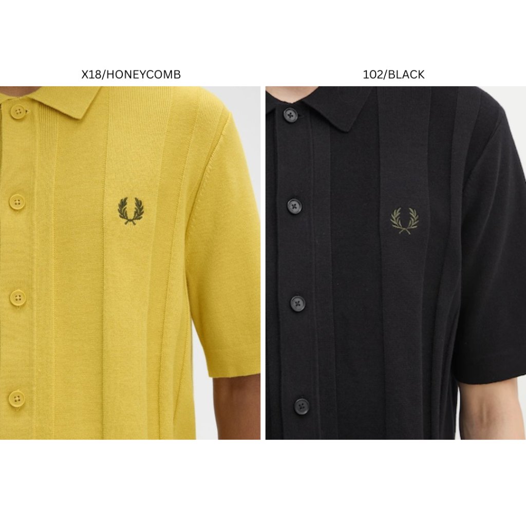 Fred Perry Kaos Polo Shirt Cowo Stripe Man Pria K9727