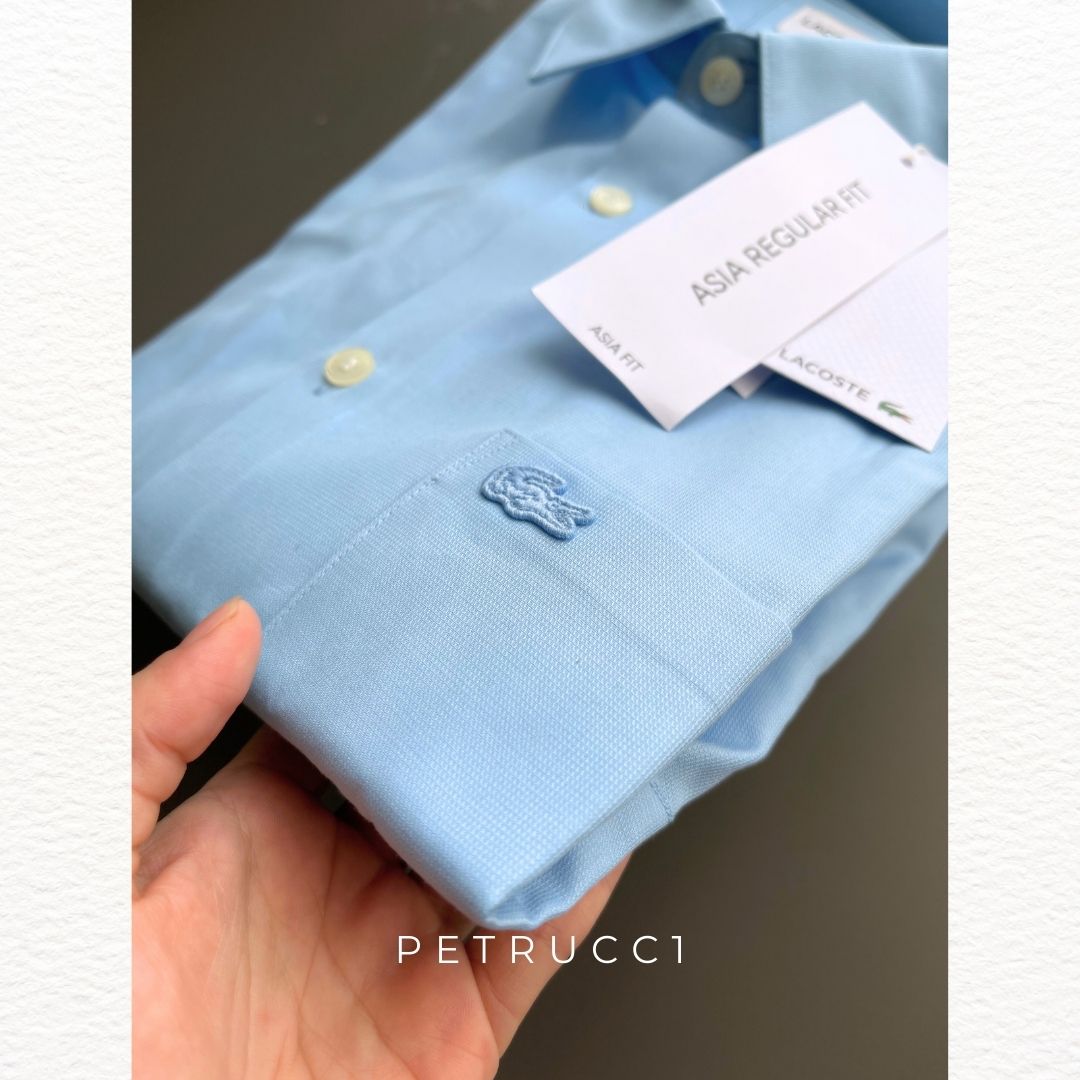 LACOSTE Regular Fit Shaped Collar Shirt CH6273