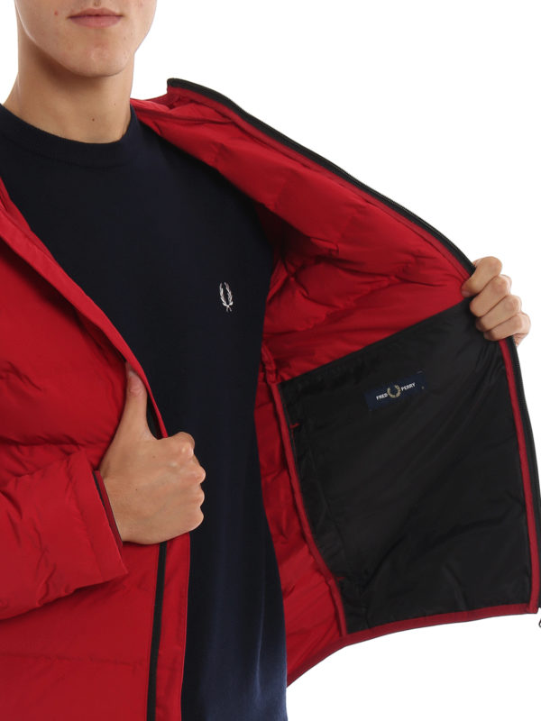 Fred Perry Hooded Quilted Puffer Jacket J7516/I56