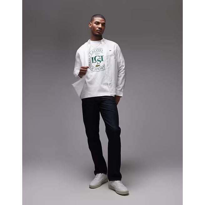 LACOSTE Loose Fit Heavy Cotton Printed T-shirt  TH2753