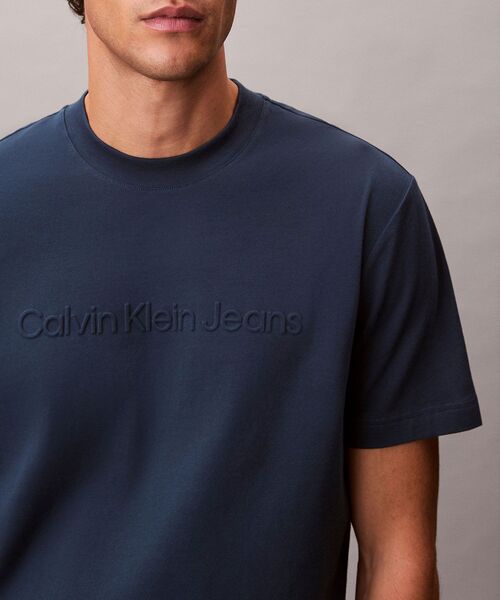 Calvin Klein T Shirt Kaos Tee Man Cowo Pria Katun Cotton 4RAB803