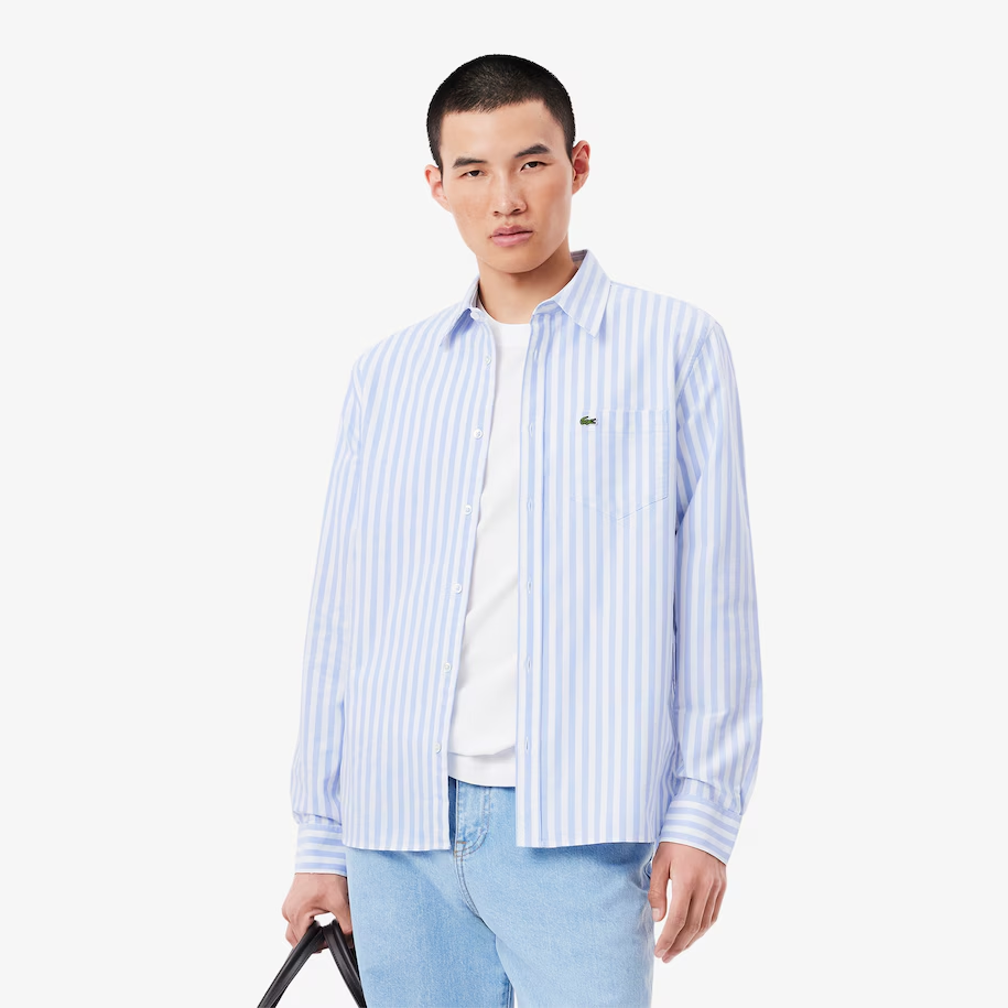 LACOSTE Shirts Kemeja Lengan Panjang Pria CH7549
