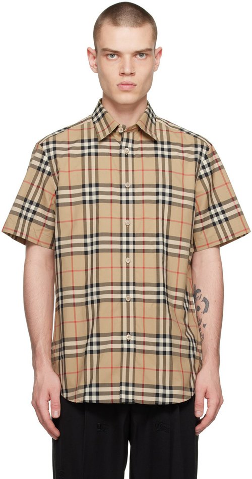 BURBERRY Short Sleeve Shirt 8020869