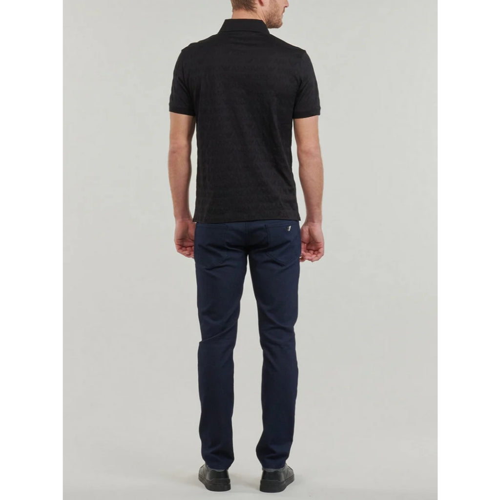 EMPORIO ARMANI EA7 Jacquard Polo Collar  3D1FM8