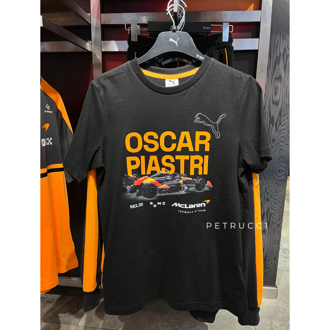 F1 MCLAREN 2026 McLAREN RACING  Men's Piastri Tee T Shirt