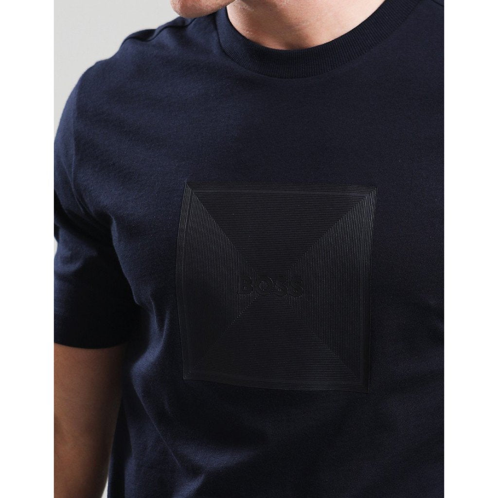 BOSS TEE LOGO RIB 99 50538096