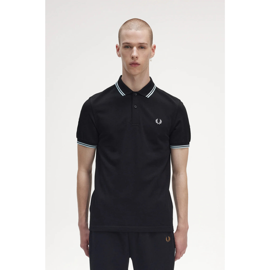 Fred Perry Polo Shirt Collar Cowo Branded M3600/S07