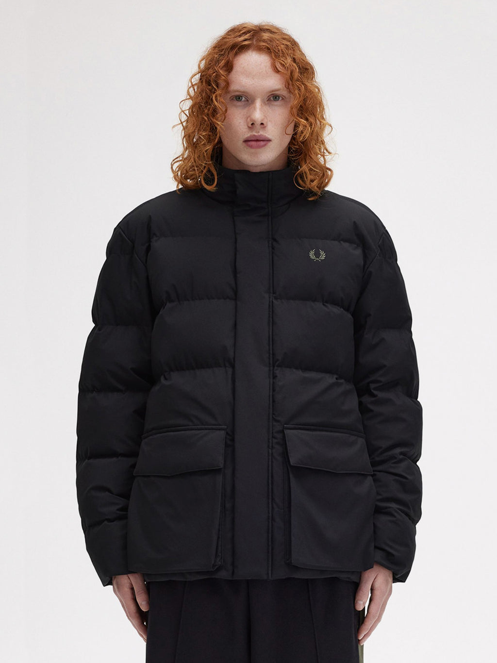 Fred Perry Padded Pocket Detail Jacket Puffer J8545/102