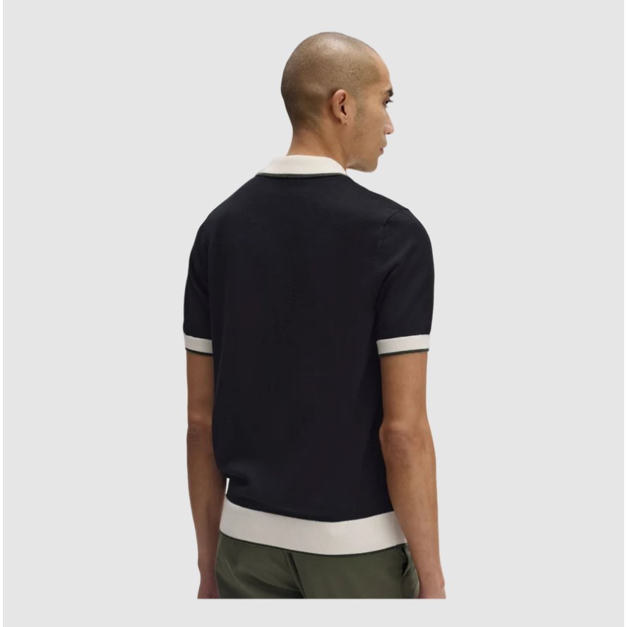 Fred Perry Polo Shirt Cowo Kaos Kerah Pria Knit K1315/102