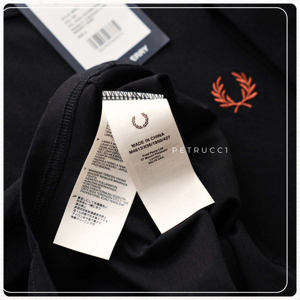 Fred Perry Contrast Tape Ringer T Shirt M4613/U73