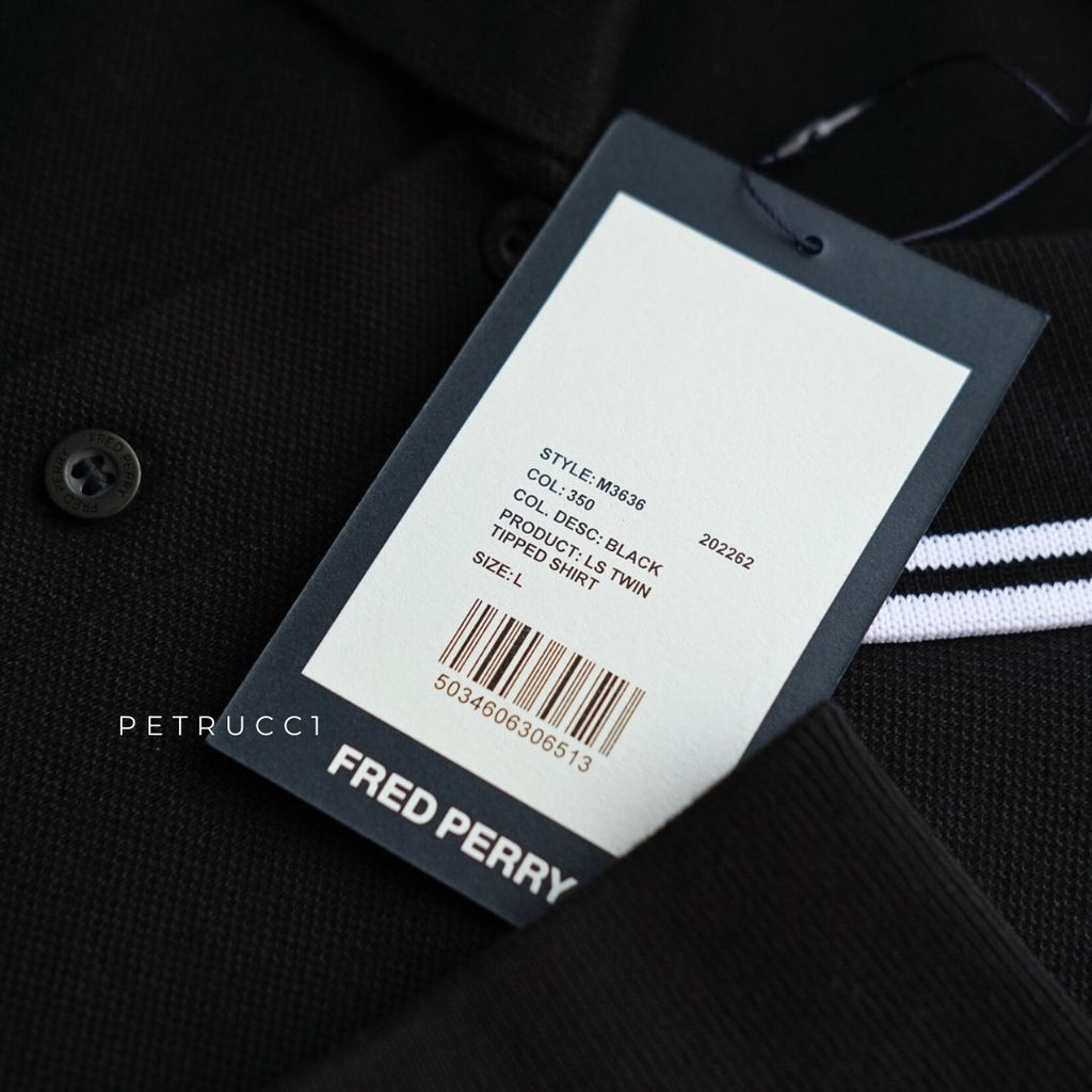 Fred Perry Polo Shirt Long Sleeve M3636/350