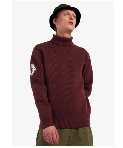 Fred Perry Laurel Wreath Roll Neck Jumper Sweater K4561/597