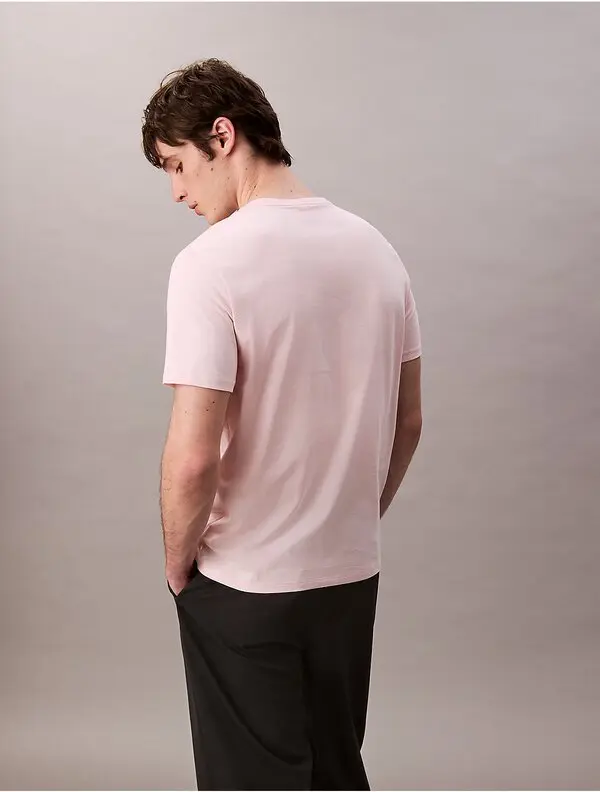 CALVIN KLEIN Contrast Box Logo Graphic Classic T Shirt  4RB858G-2NT