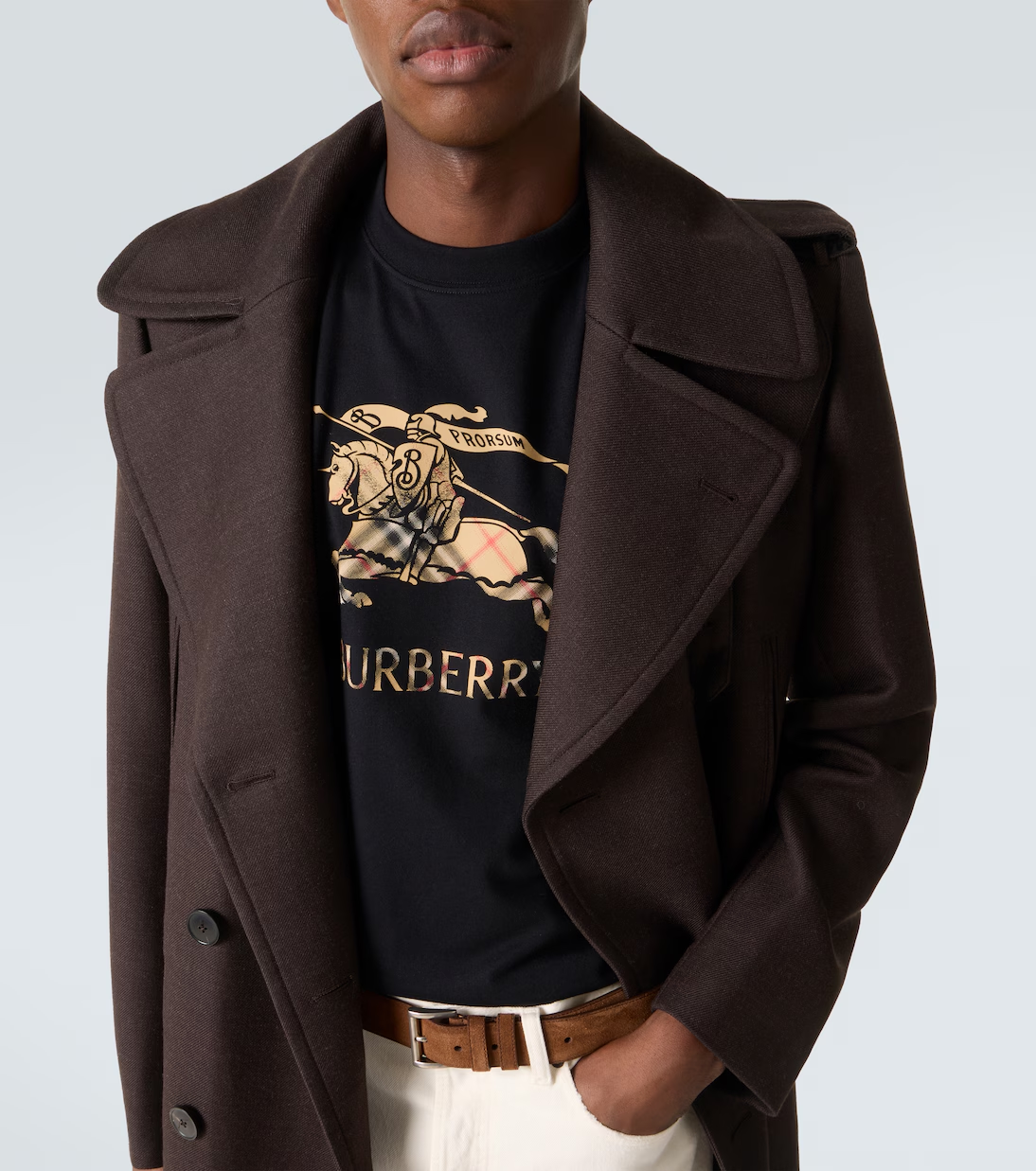 BURBERRY kaos t shirt pria cowo tee men 8119013
