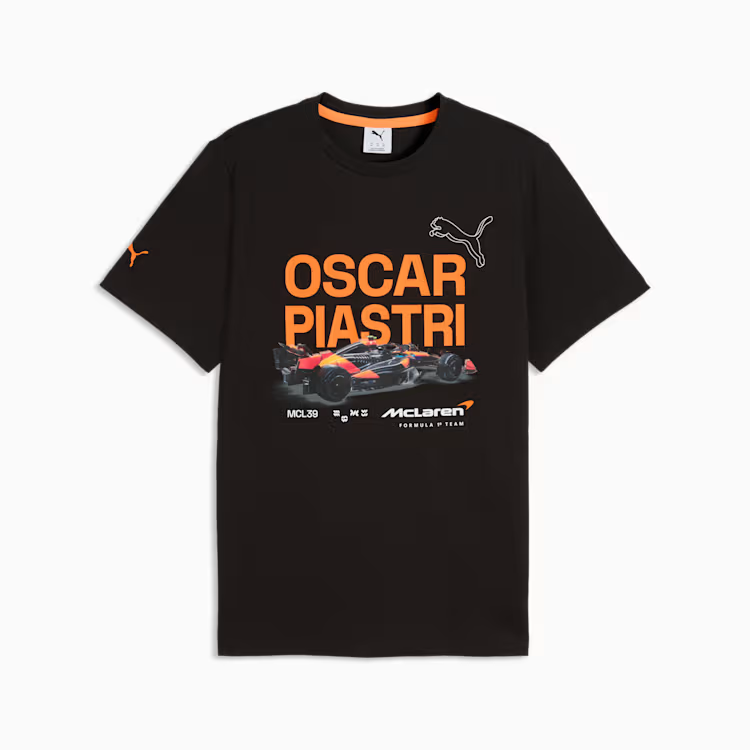 F1 MCLAREN 2026 McLAREN RACING  Men's Piastri Tee T Shirt