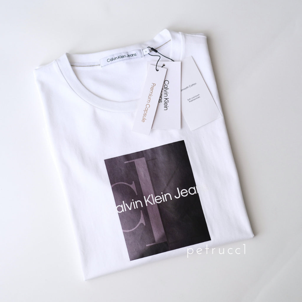 CALVIN KLEIN PREMIUM CAPSULE Print Micro-elastic T Shirt