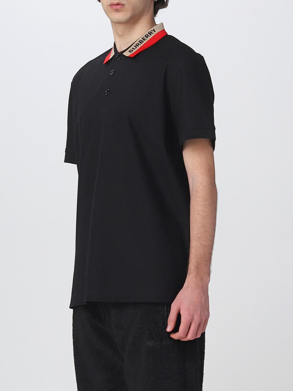 BURBERRY Edney Contrasting Collar Polo Shirt 8039265
