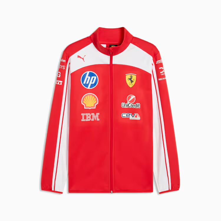 F1 FERRARI 2026 Scuderia Ferrari HP Replica Drivers Softshell Jacket Men