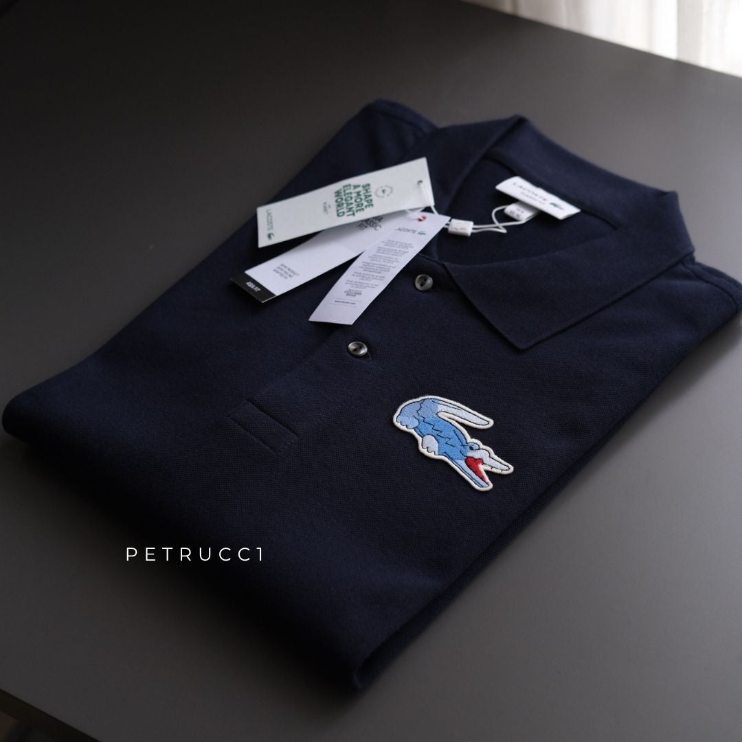 LACOSTE Classic Fit Embroidered Crocodile L.12.12 Polo Shirt PH6669