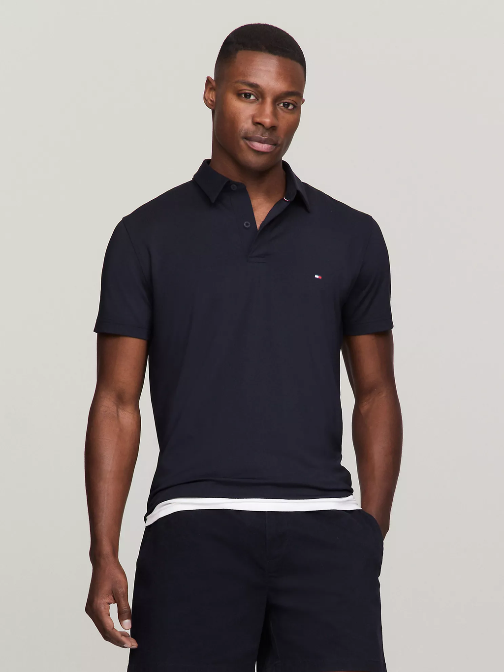 TOMMY HILFIGER Regular Fit Tech Polo 78JA941