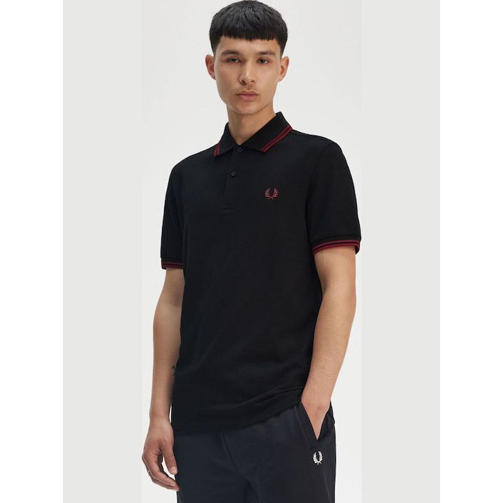 FP Fred Perry Original Cowo Kaos Polo Shirt Original Pria