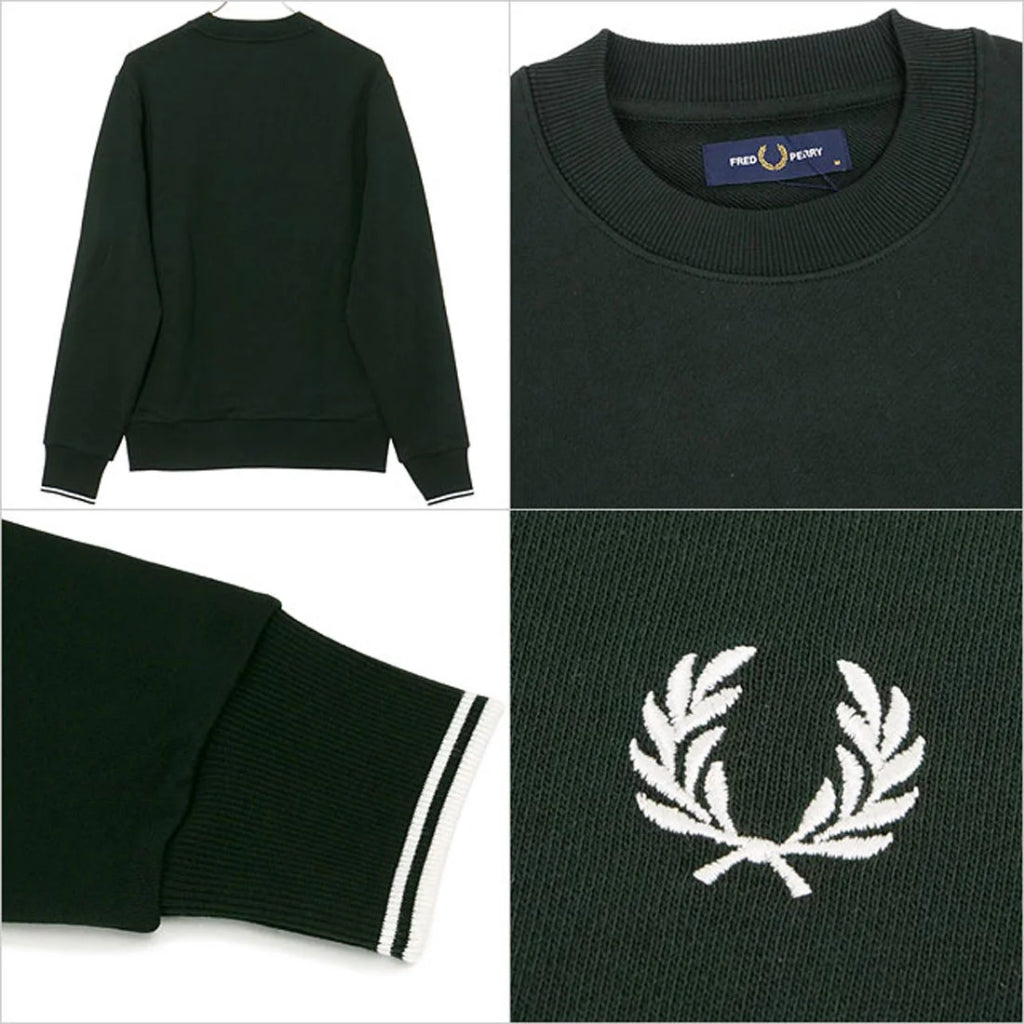 Fred Perry Crew Neck Sweater Sweatshirt M7535