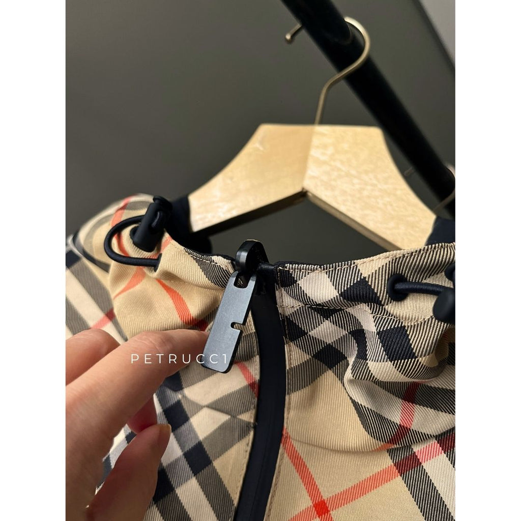BURBERRY Reversible Check Hooded Jacket 81041021
