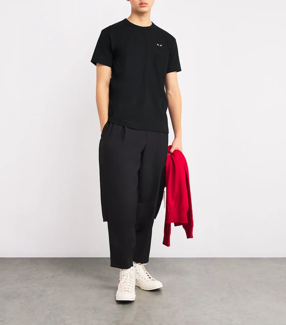 PLAY CDG COMME des GARCONS T SHIRT kaos cowo AXT064