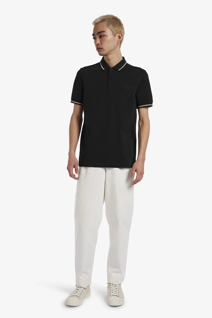 FRED PERRY Kaos Polo M3600 Shirt Cowo Pria Kerah M3600/Q20