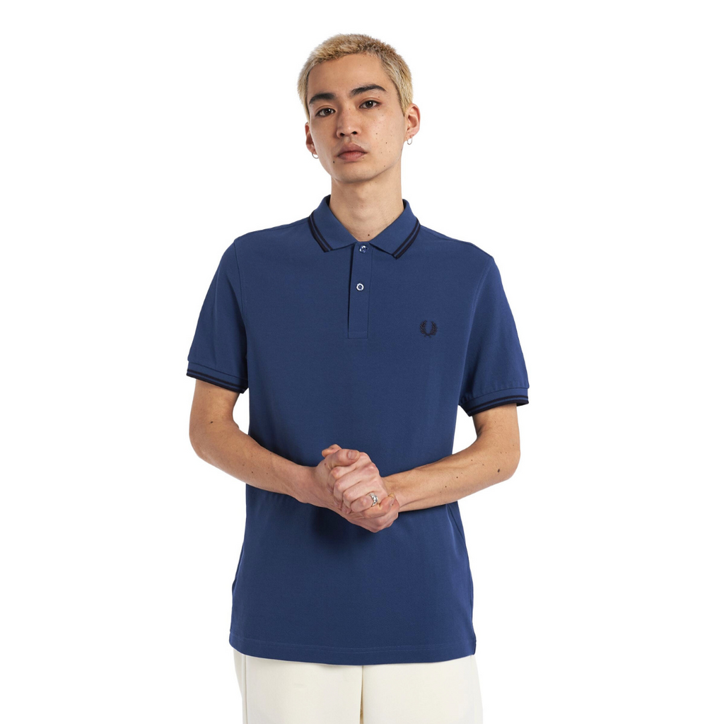 Fred Perry Original Cowo Kaos Polo Shirt Original Pria M3600/R21