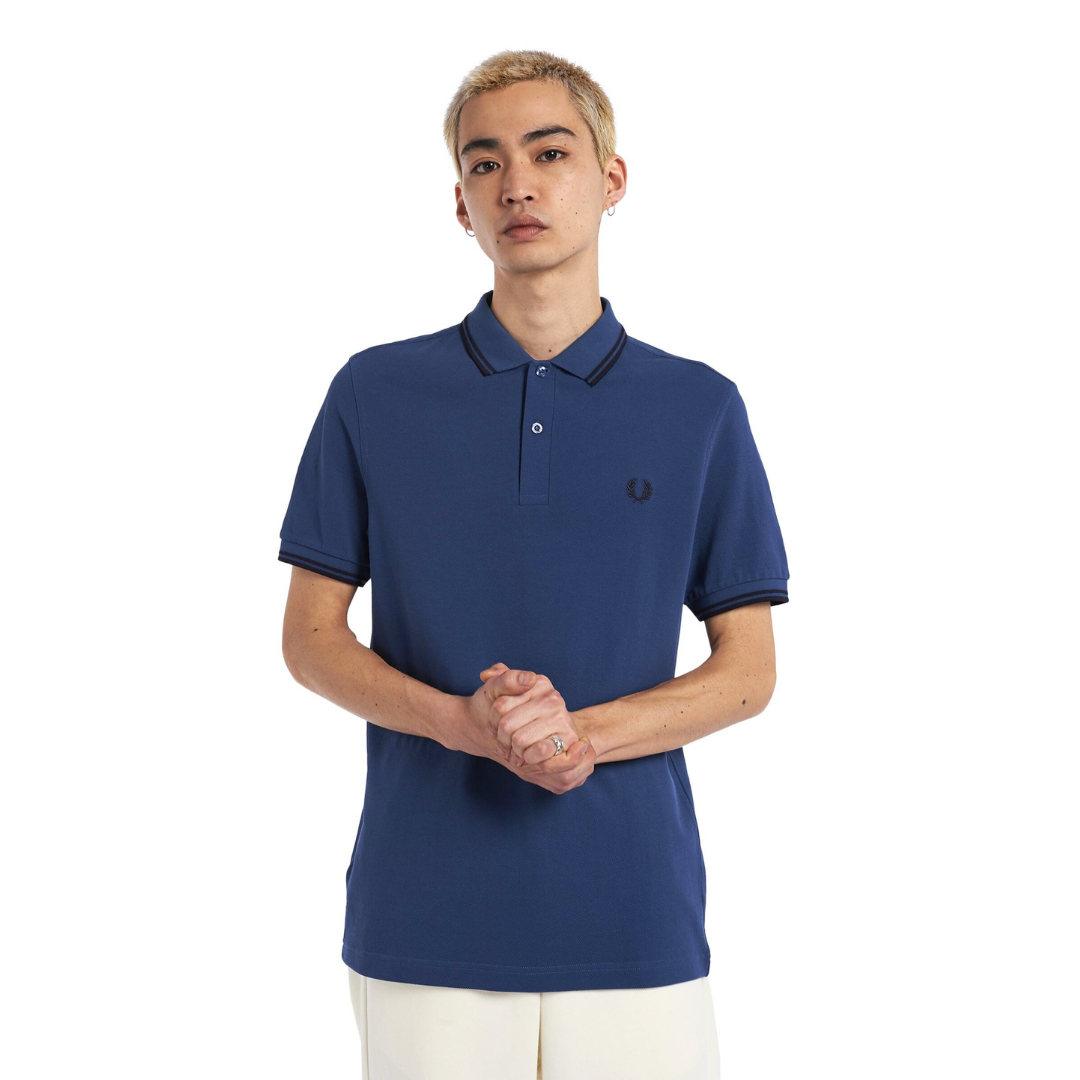 Fred Perry Original Cowo Kaos Polo Shirt Original Pria M3600/R21