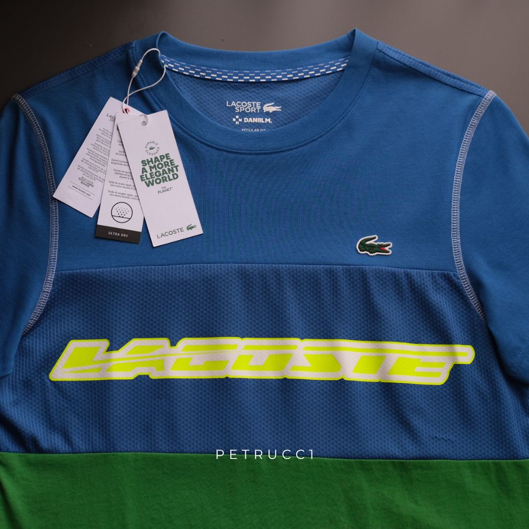 LACOSTE SPORT X DANIIL MEDVEDEV SOFT JERSEY T SHIRT TH5197
