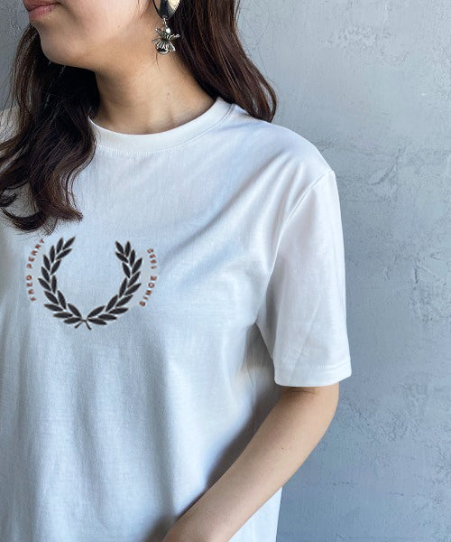 Fred Perry Tee T SHIRT ORIGINAL KAOS wanita women katun G3113/129