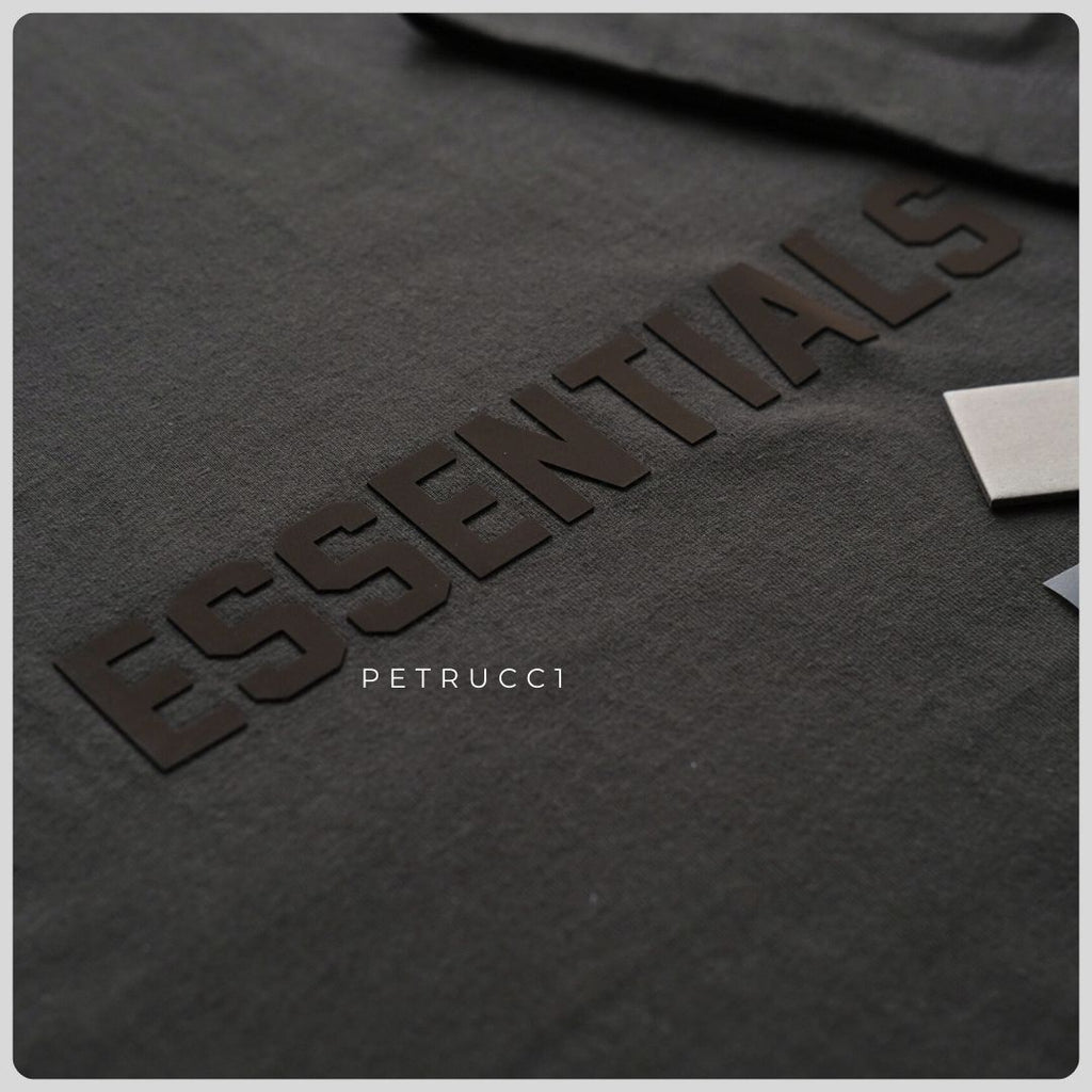 FOG FEAR OF GOD ESSENTIALS Off Black T-Shirt