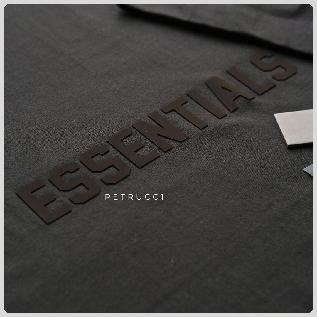 FOG FEAR OF GOD ESSENTIALS Off Black T-Shirt
